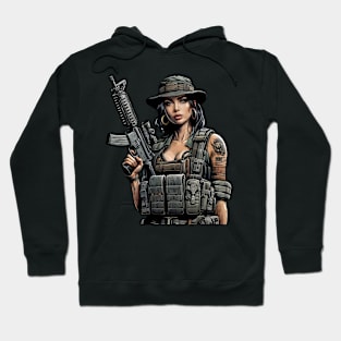 Tactical Girl Hoodie